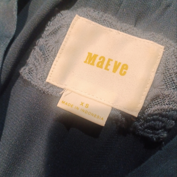 Anthropologie Maeve Velvet Dress Tunic Mini - Picture 4 of 7